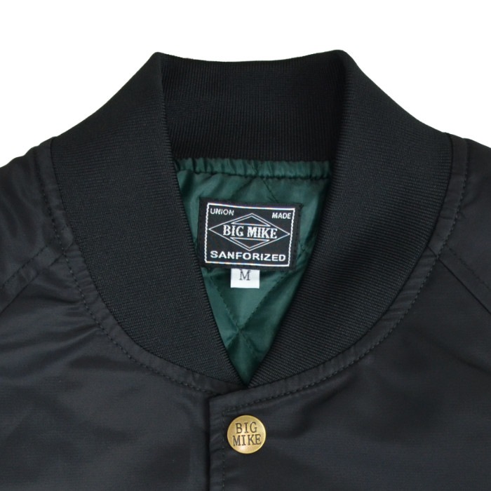 BIG MIKE ӥåޥ 㥱å SATIN HALF STADIUMJUMPER ƥ ϡե ॸ㥱å M-XL 102246250 ̵