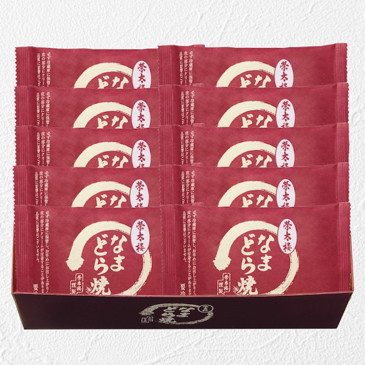 [季節限定]なまどら焼苺10個入（簡易箱入）