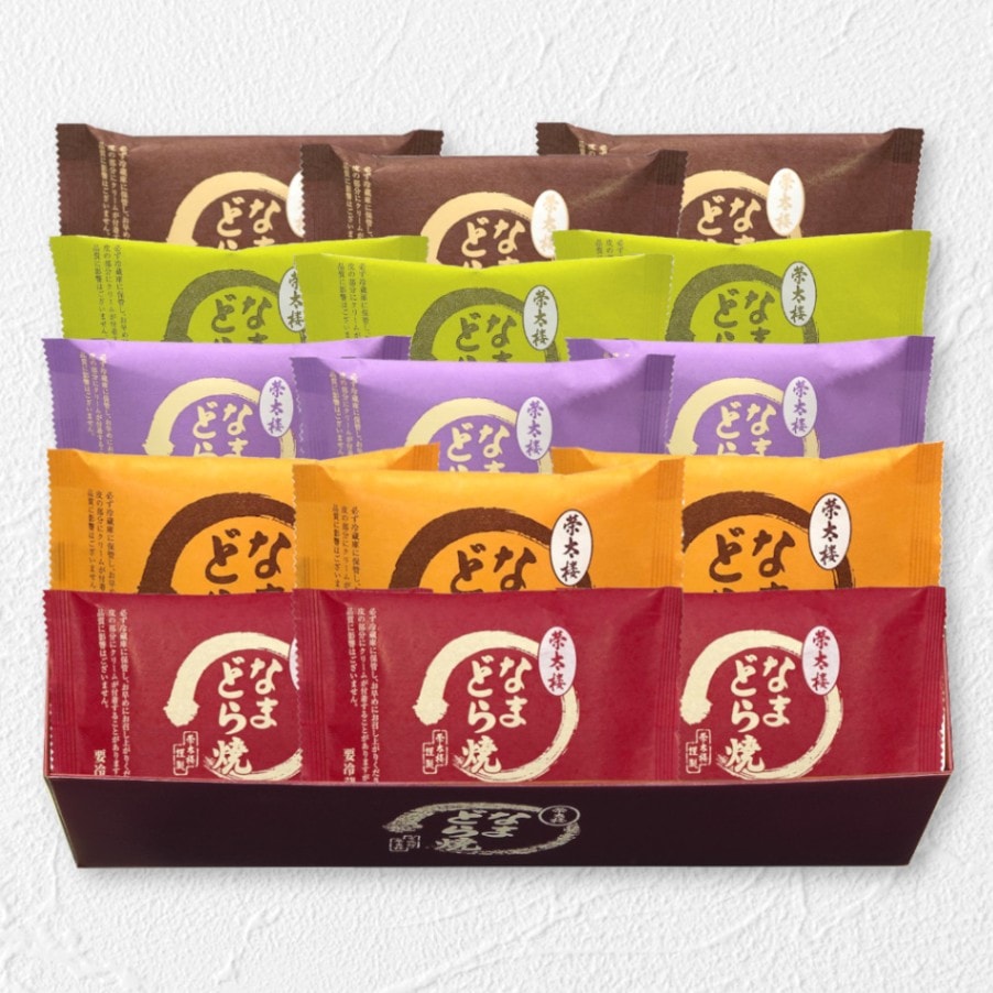 [限定品入]５種詰合せ１５個入（簡易箱入）