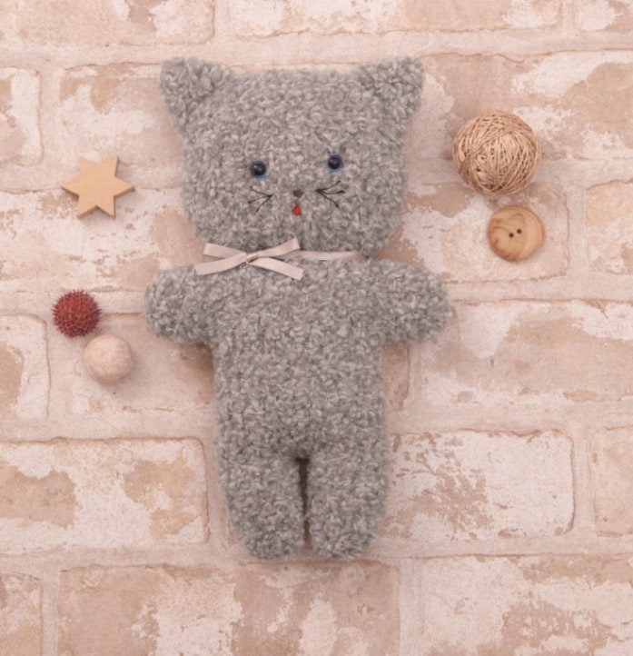ふわふわきせかえぬいぐるみ　フムねこちゃん　手芸キット　手作り