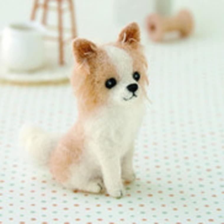 咲く花あきちゃんページ❣️キャバリアオーダー犬羊毛フェルト 咲く花あきちゃんページ❣️キャバリアオーダー犬羊毛フェルト