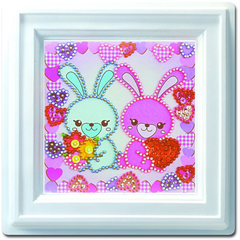 TOHOミニプッシュ　ハートがいっぱい【手作りキット】ビーズキット