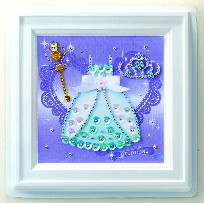 TOHOミニプッシュ  エメラルドプリンセス　ビーズキット