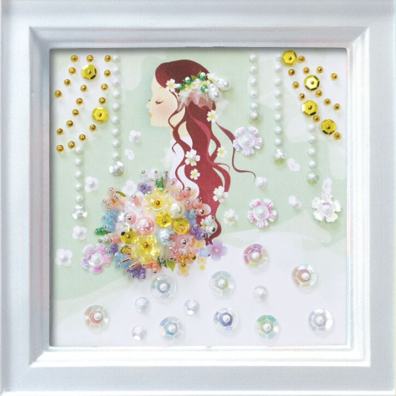 TOHOミニプッシュ　ウェディングドレス　ビーズキット