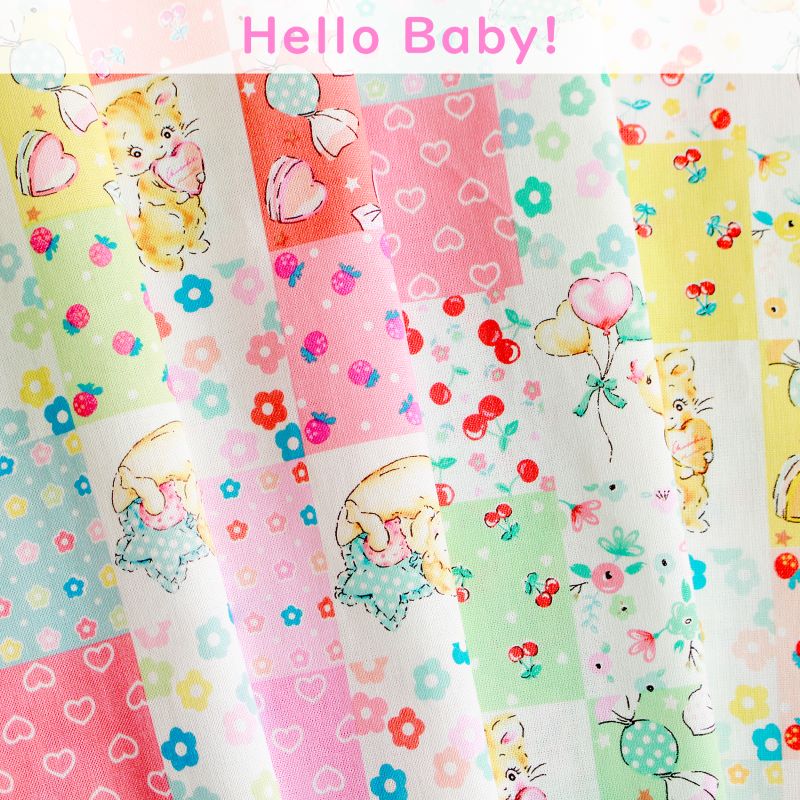 Hello Baby!　パッチワーク　生地　ハローベイビー