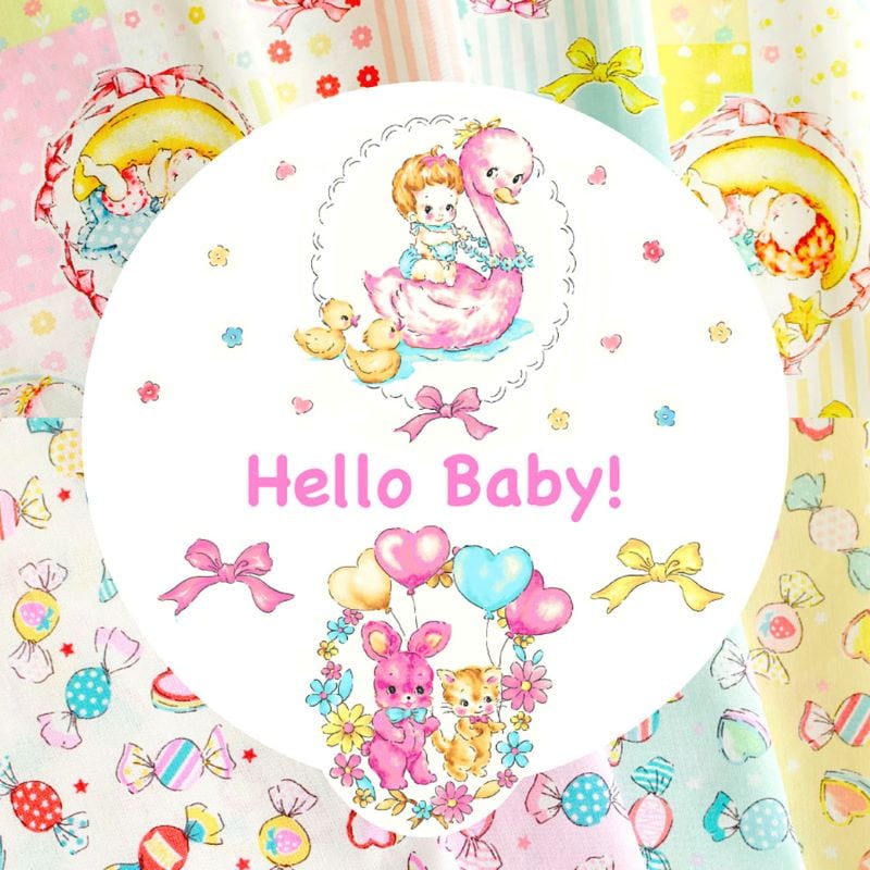 Hello Baby! パッチワーク 生地 ハローベイビー | 生地・布,柄で選ぶ