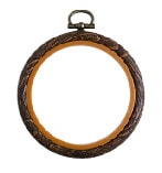 COSMO コスモ 丸型プチフレーム 1003（7.5cm）｜刺繍フレーム ミニ額縁 ハンドメイド パーツ 刺しゅう仕上げ用