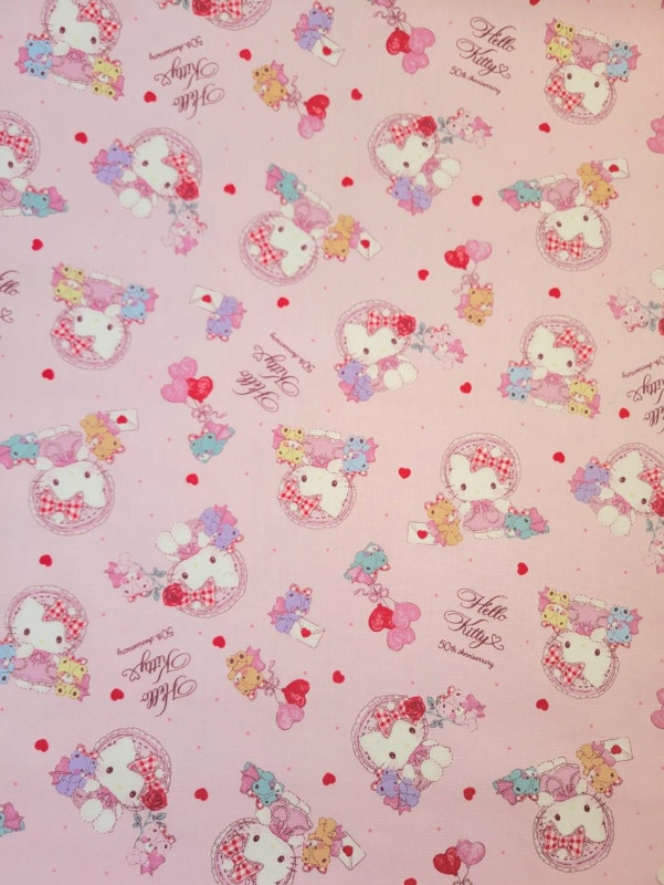 新品) ハローキティ　　生地　　　(激レア) 0914163230_68c66f8ec1ef9.jpg