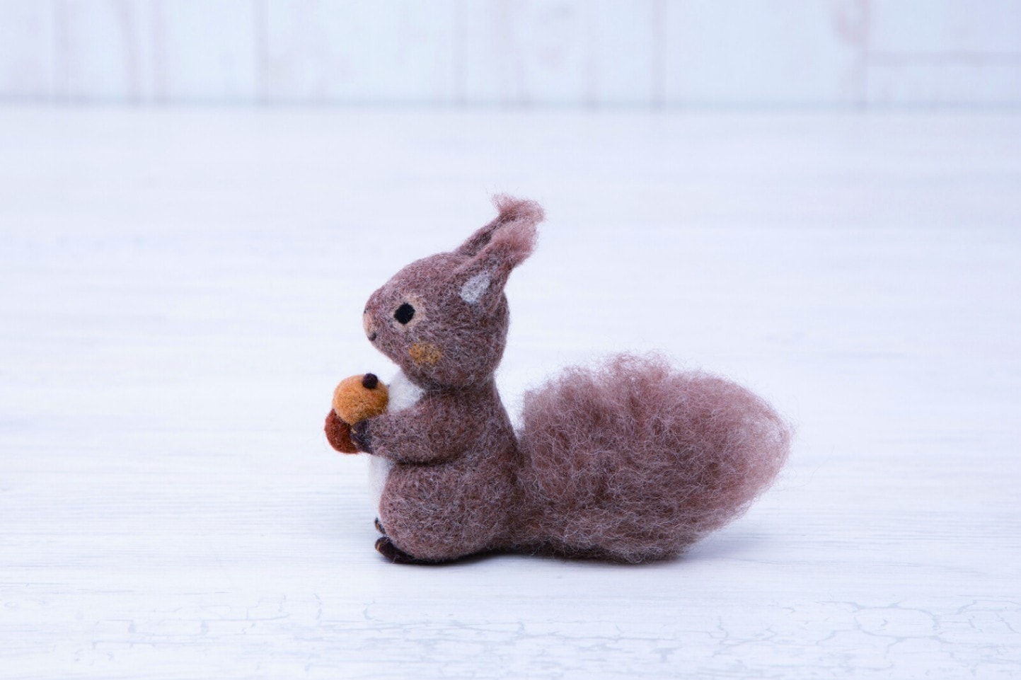 羊毛フェルトキット りす｜初心者向け 手作り 動物 手芸キット | 羊毛
