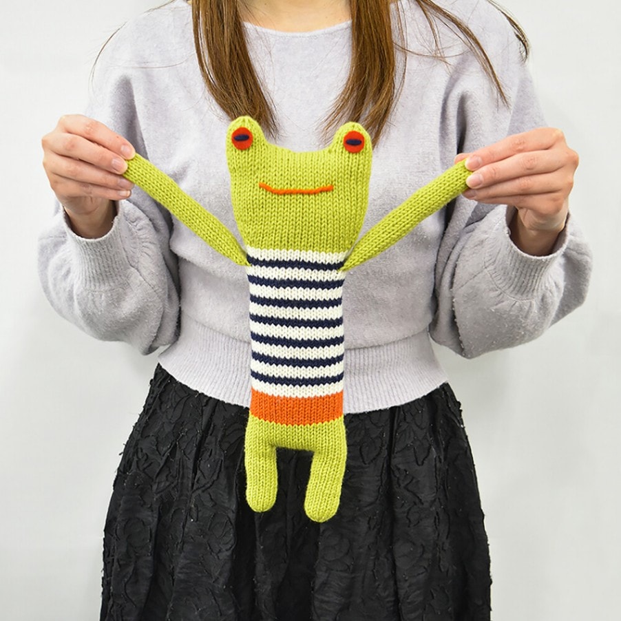 ゆるかわケロロン あみぐるみ 日本製 ハンドメイド ブランド カエル