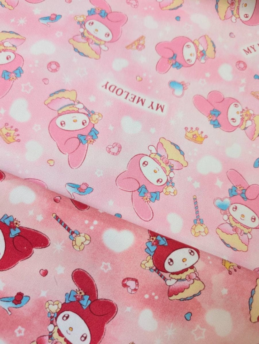サンリオ マイメロディ オックス生地 ピンク｜入園入学・通園通学に