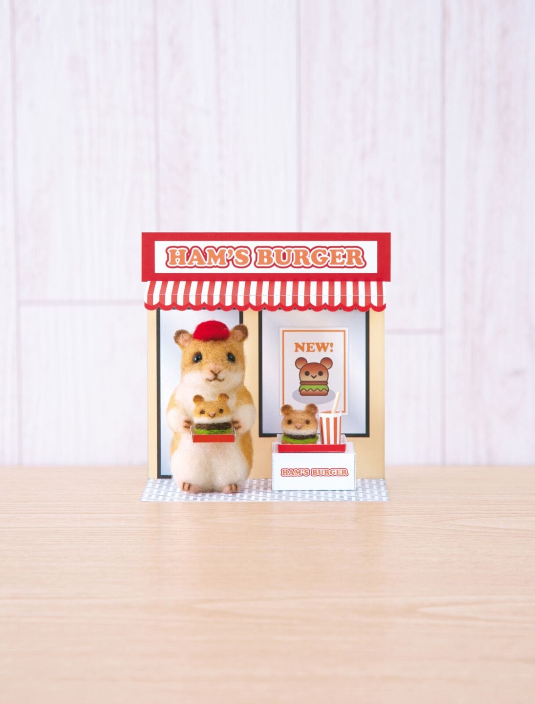 ぬいぐるみ 羊毛フェルト ハムスター キット ハムスター オーダー