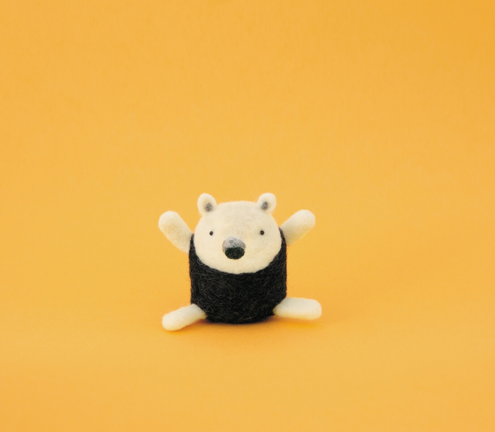 初心者向け 羊毛フェルトキット｜いかくアリクイ｜手作りマスコット
