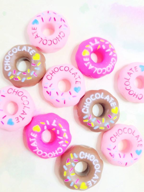 カラフルドーナツ吸盤フック6個セット カラフルドーナツ吸盤フック6個