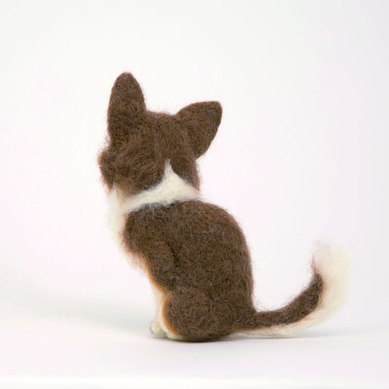 羊毛フェルトで作るかわいいチワワ 羊毛フェルトキット犬 | 羊毛