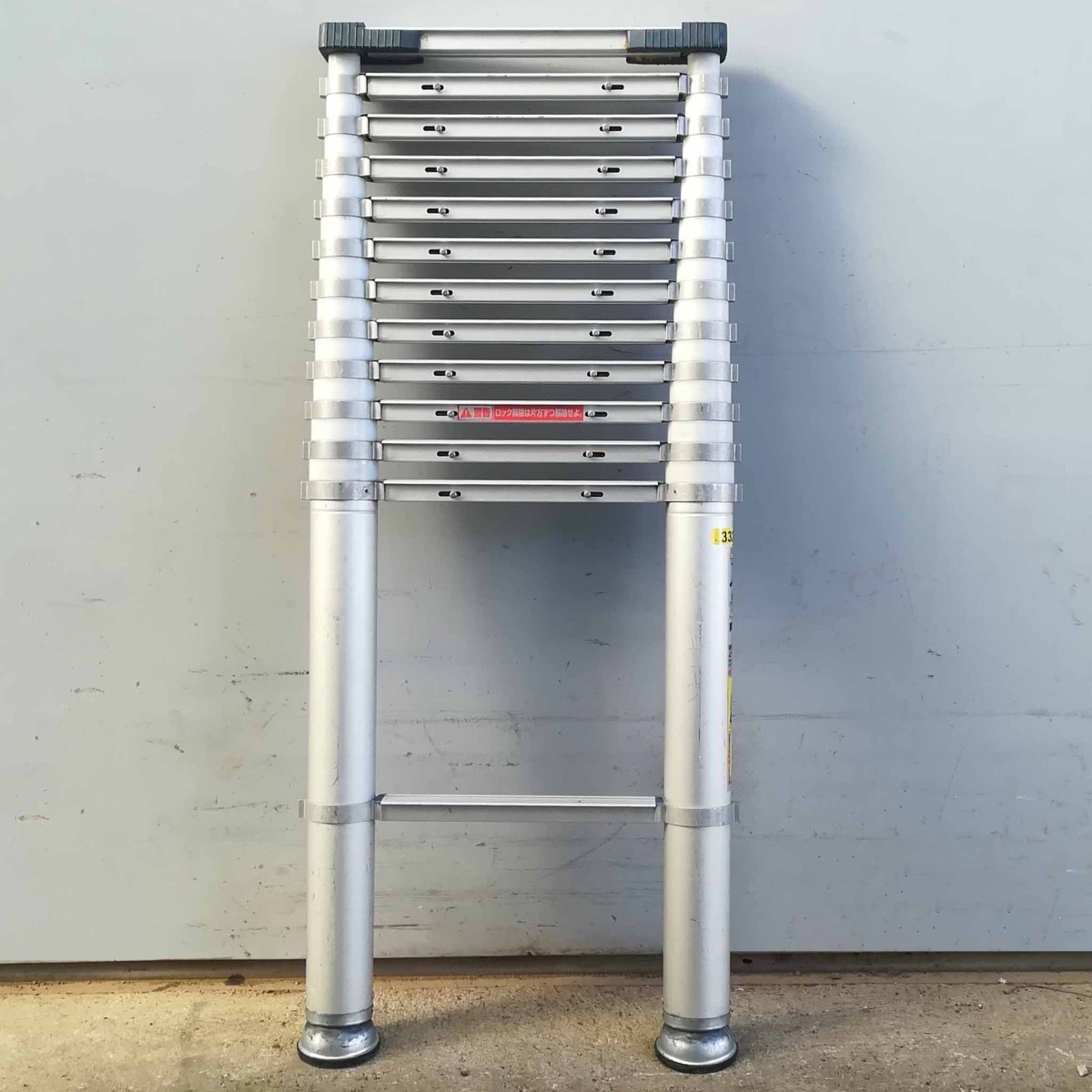 伸縮 はしご SL-440J ピカ 4.4m アルミ【中古】