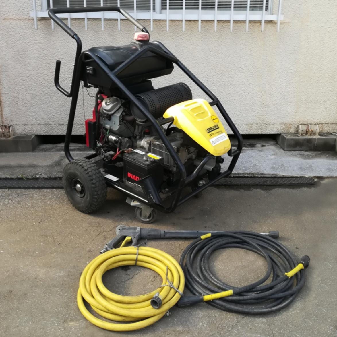 【動画】ケルヒャー 超高圧洗浄機 HD13/35 Pe Cage 業務用 冷水 エンジン Karcher【中古】