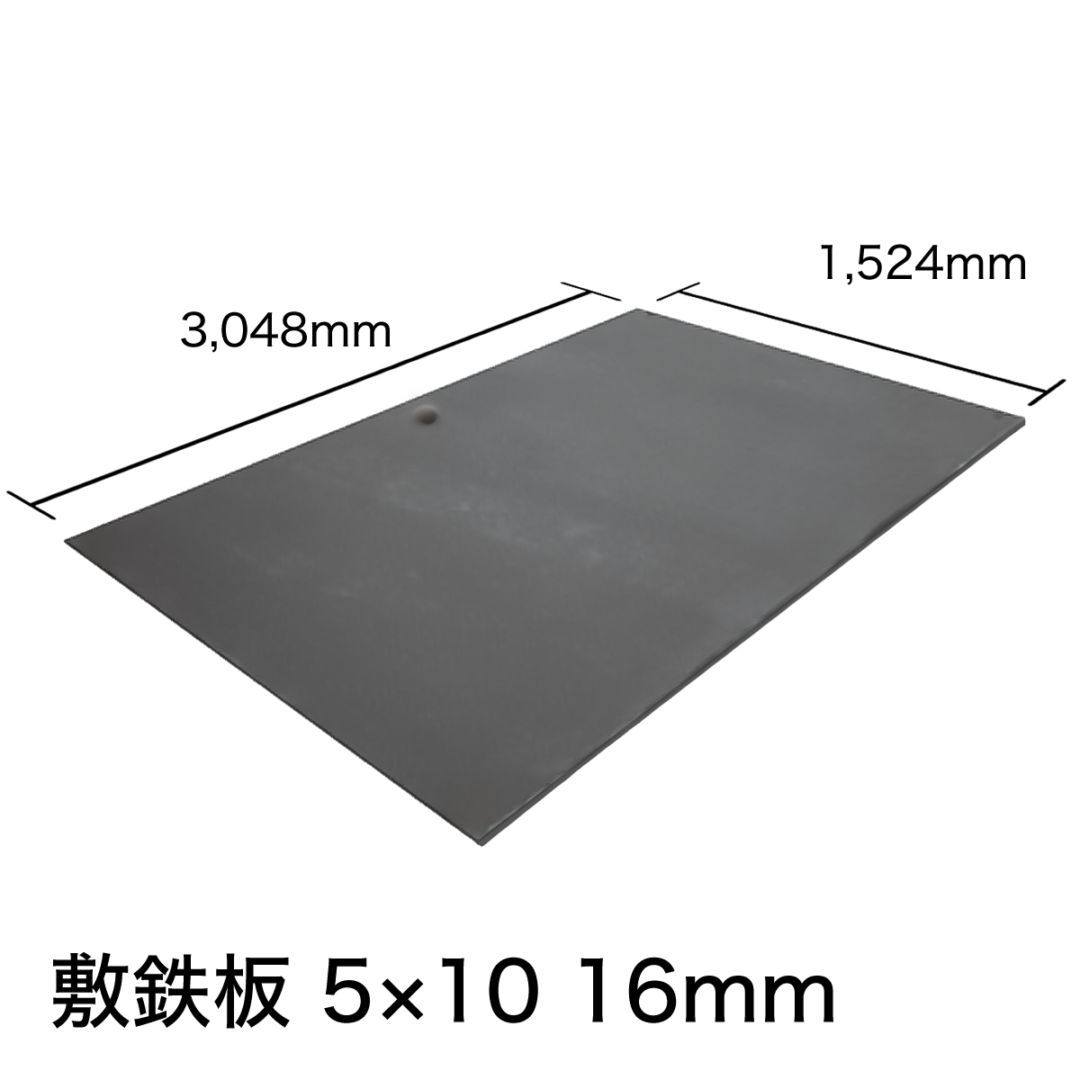 敷鉄板 新品】敷鉄板 19mm 4×8 (吊り穴あり） ※1枚あたりの価格です。 NAMBU SHOP