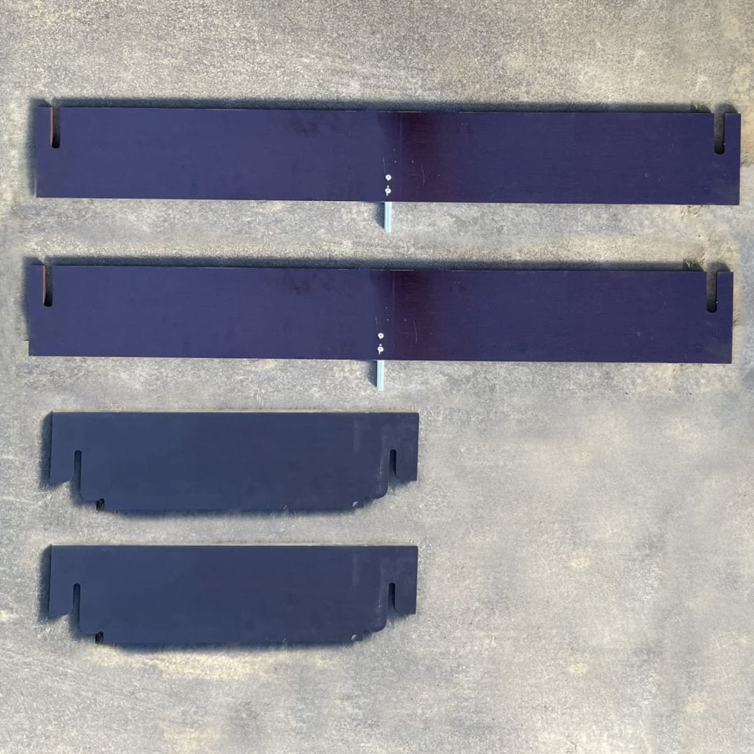 【中古】 スノーケル アルミローリングタワー 部材単品 巾木 4FSW 用