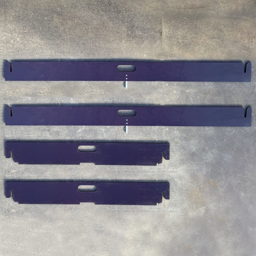 【中古】 スノーケル アルミローリングタワー 部材単品 巾木 6FDW 用