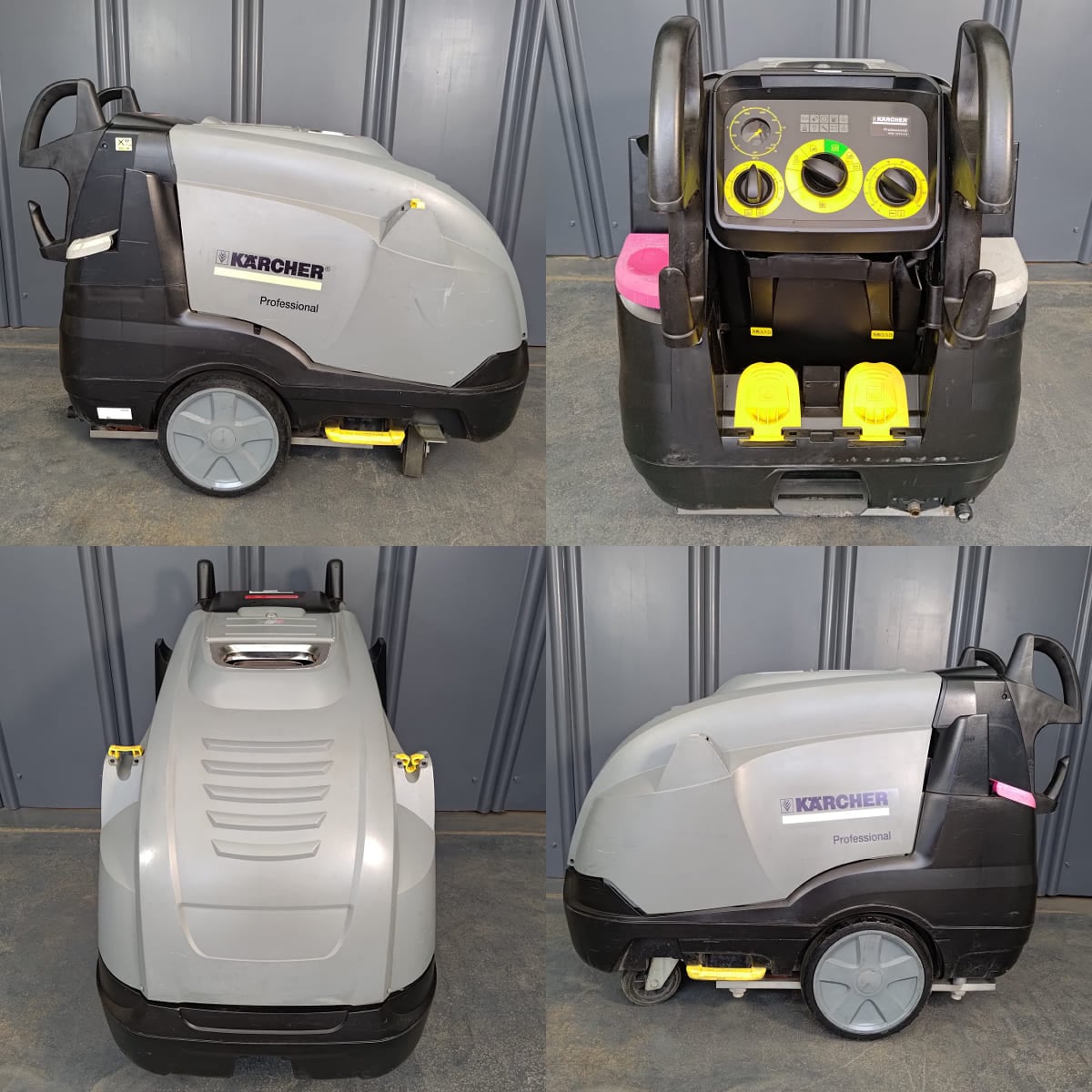 【動画】Karcher ケルヒャー 温水 高圧洗浄機 HDS13/15S 200V 50Hz 凍結防止仕様【中古】
