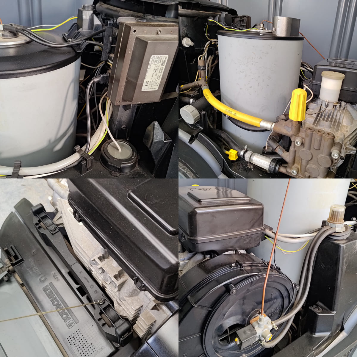 【動画】Karcher ケルヒャー 温水 高圧洗浄機 HDS13/15S 200V 50Hz 凍結防止仕様【中古】