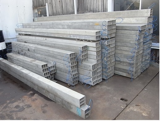 【中古】アルミ腹起し YSH-0710 1.0m