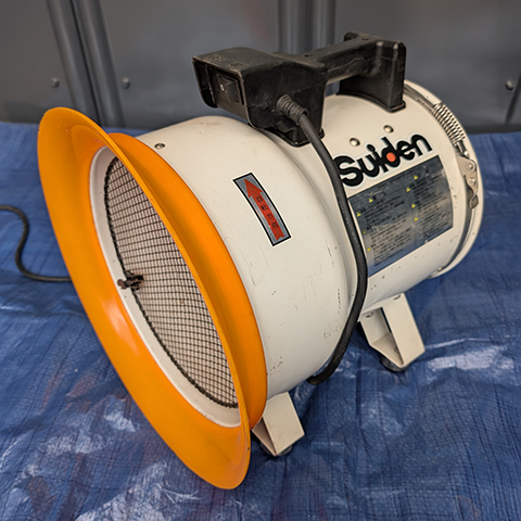 送風機 スイデン SJF-250L-1【中古】