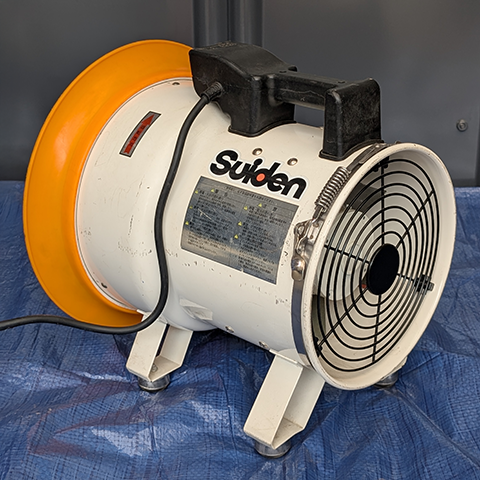 送風機 スイデン SJF-250L-1【中古】