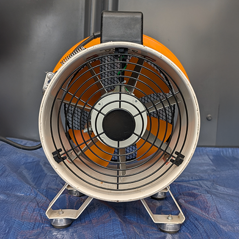 送風機 スイデン SJF-250L-1【中古】