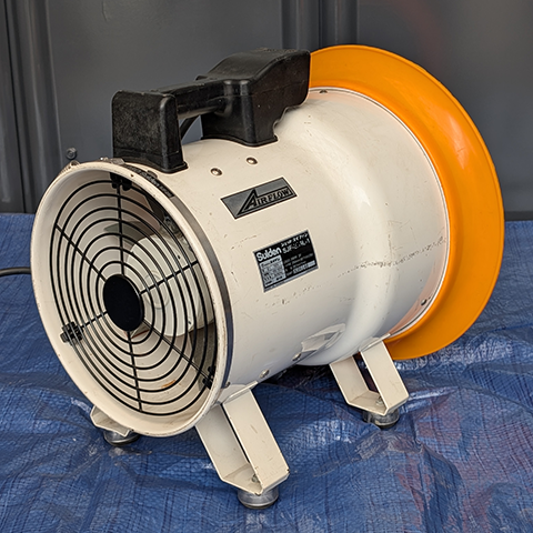 送風機 スイデン SJF-200L-1【中古】