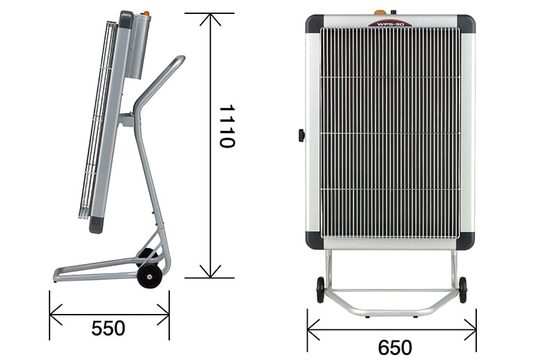 静岡製機 遠赤外線電気ヒーター ほかっとe WPS-30As NAMBU SHOP