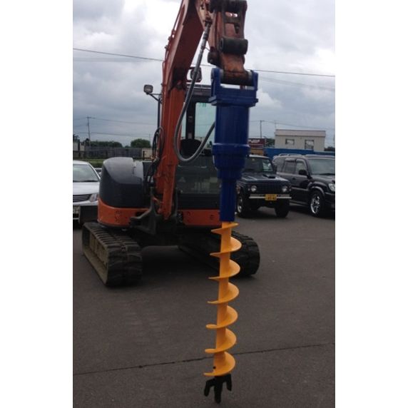 AG-4500 丸善工業 搭載型油圧オーガー マルゼン maruzen 太陽光発電 杭打ち