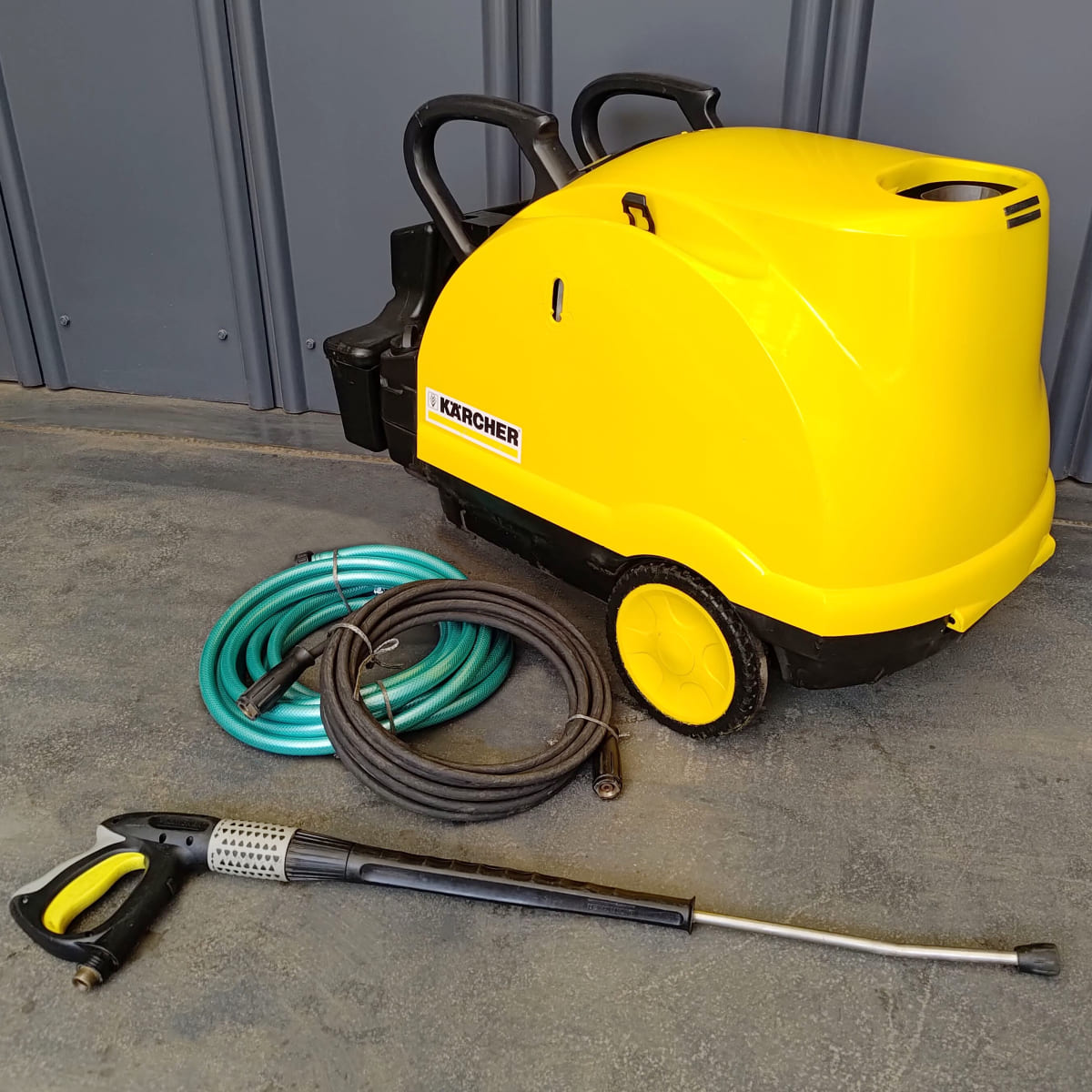 【動画】ケルヒャー 温水 高圧洗浄機 HDS8/14C 200V 50Hz Karcher 【中古】
