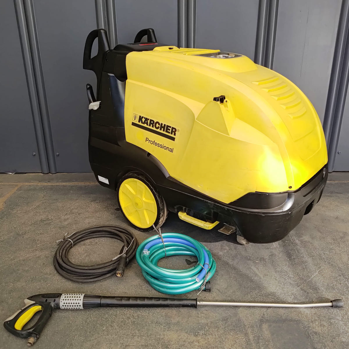 【動画】Karcher ケルヒャー 温水 高圧洗浄機 HDS13/15S 200V 50Hz【中古】