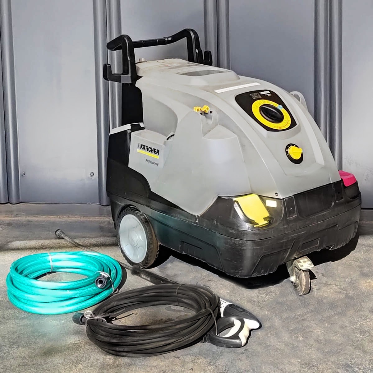 動画】ケルヒャー 温水 高圧洗浄機 HDS8/15C 200V 50Hz Karcher 【中古 