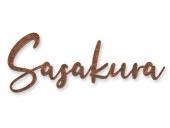 表札 KMIR-VB-N6（アイアン調表札／手書き風の筆記体）KMアイアン