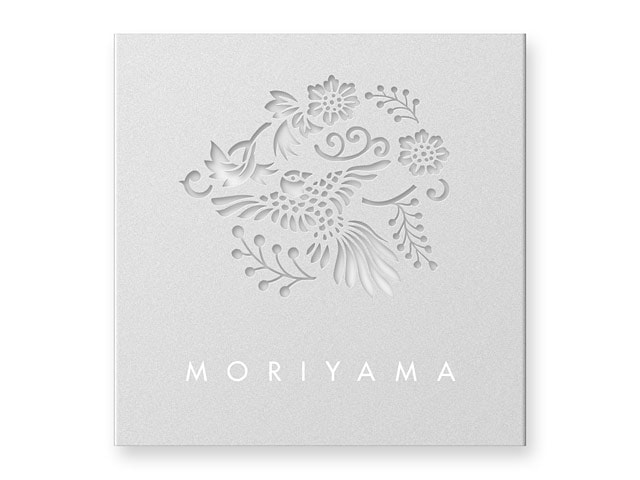 表札 透かし模様 MOD-3（M3）（モダネスト／伝統紋様シリーズ・花鳥図） Ｗ180×Ｈ180mm