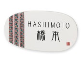 表札 九谷焼 EQD-1-272 九谷焼 焼き物表札 W195×H105mm