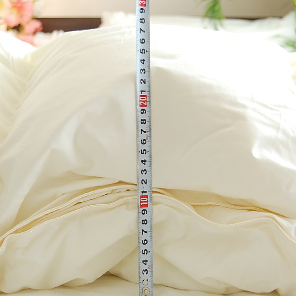 合掛け 羽毛布団 セミダブル ハンガリーホワイトマザーグース