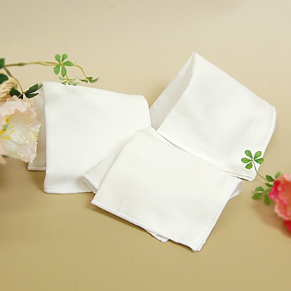 3�� �ۥ磻�ȥϥ󥫥� �������ϥ󥫥� ���祻�å� ��22��22cm/�ɽ��ʤ� ���ʤΥϥ󥫥����� ���� ̵ź�� Nuddy Cotton(R)  ������<br>��100�� ���� �ϥ󥫥� 0�õۿ� �Ҵ�ȩ�ˤ�䤵���� ��ǥ������ϥ󥫥� ������ ���ȥԡ����Ҵ�ȩ�ˤ�