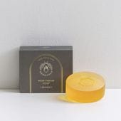 nanacoco 馬油石鹸 80g（オレンジ）｜うるおい長持ち 馬油×紀州備長炭の木酢液 無添加洗顔石けん