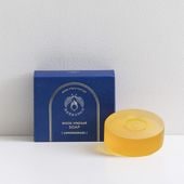 nanacoco 馬油石鹸 80g（レモングラス）｜乾燥・肌荒れに 馬油×紀州備長炭の木酢液 無添加洗顔石けん
