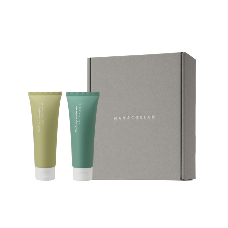 LEA ハンドクリーム2本(ジャスミンペア・キンモクセイ) ギフトボックスセット