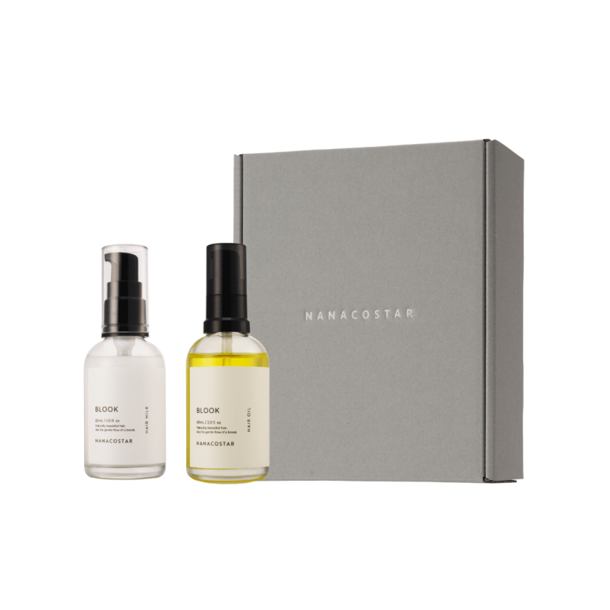 BLOOK ヘアオイル＆ミルクセット ギフトボックスセット 