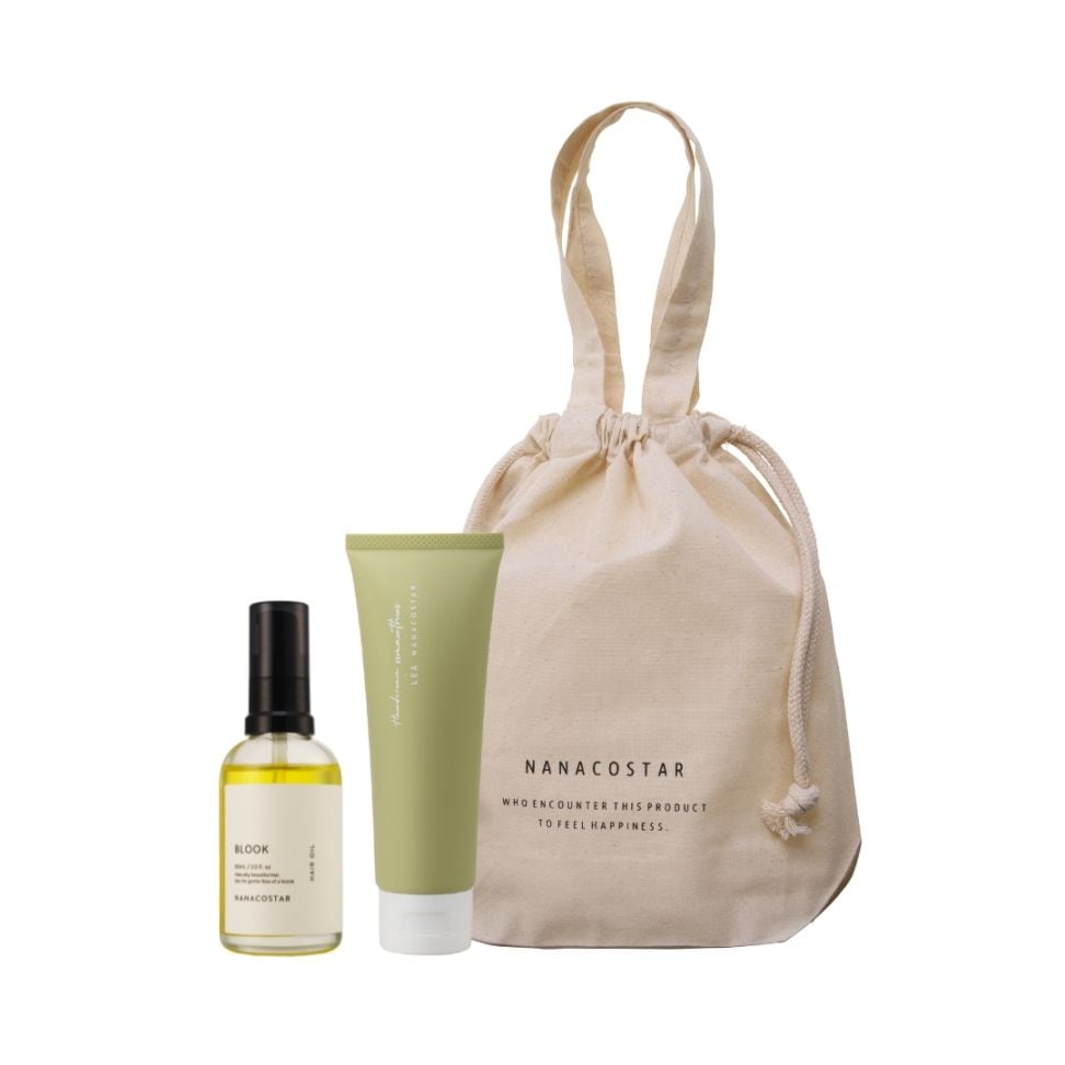 【WINTER限定】BLOOK ヘアオイル&LEA ハンドクリーム(キンモクセイ)セット