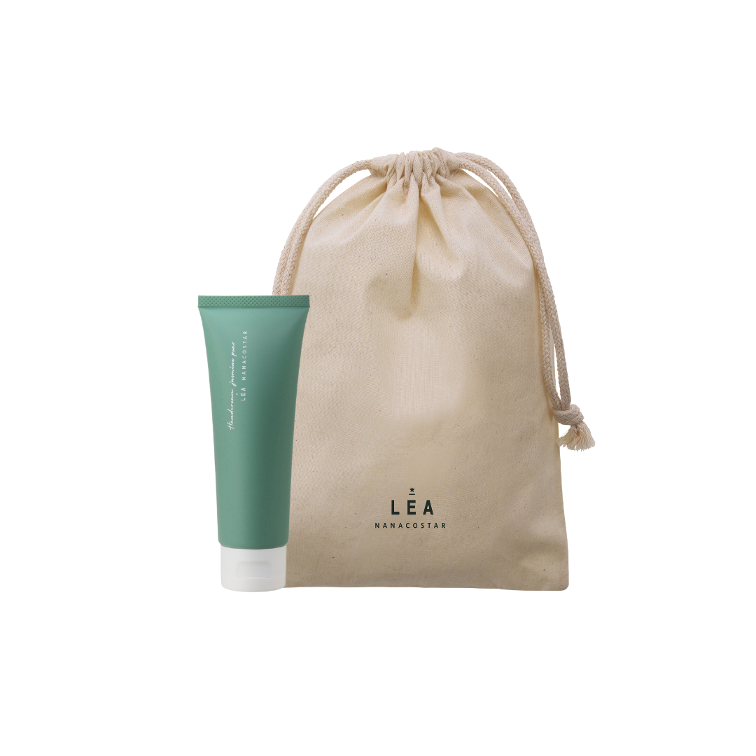 LEA ハンドクリーム(ジャスミンペア) コットン巾着セット