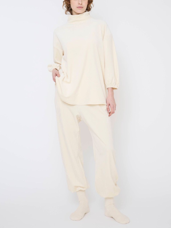 画像：【残りわずか】コットンベロアパジャマ上下セット