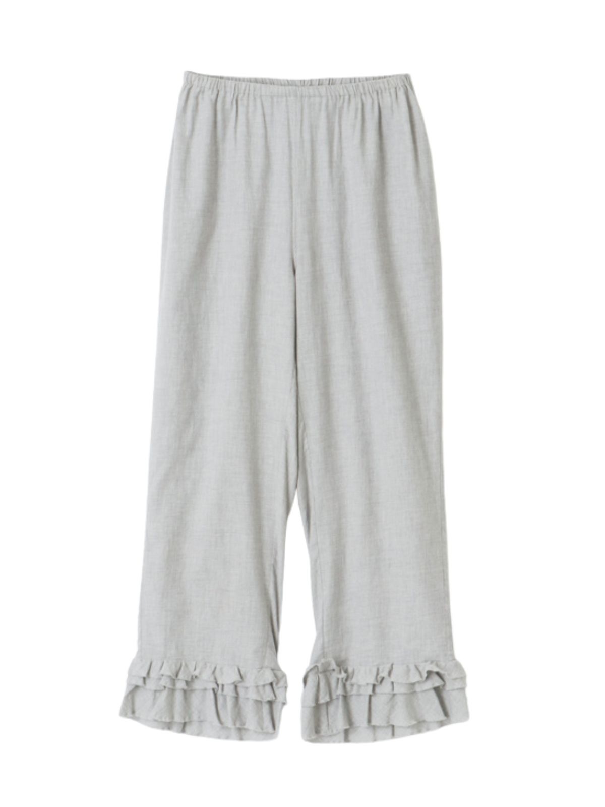 ローズマリーフリルパンツ グレー