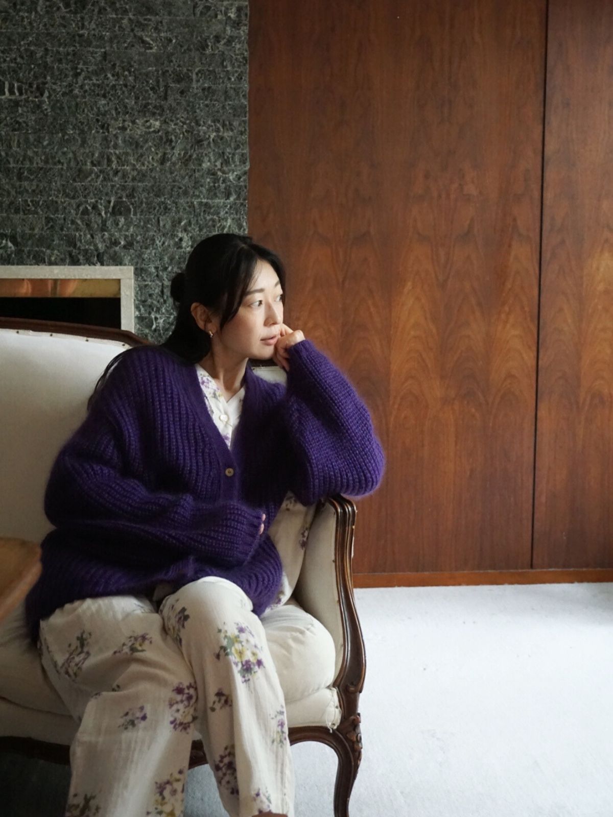 NAHYAT n-073 シルクモヘアカーディガン N-073 / ARCHIVE / NAHYAT